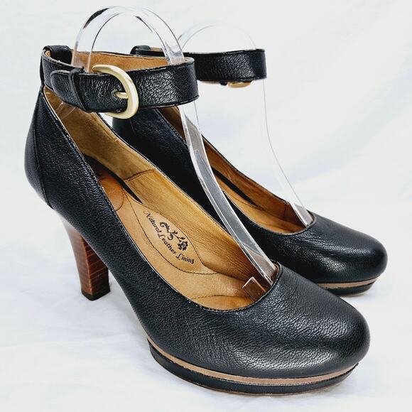 Sofft Manhattan Leather Platform Pump Heel Size 10 - Picture 2 of 16